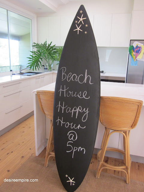 Chalkboard Surfboard