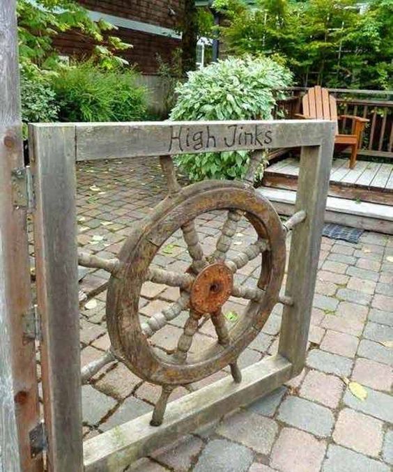 Nautical Gate Door